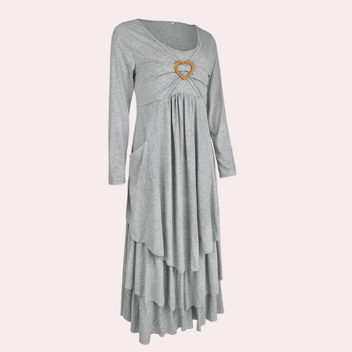 ABEBA - Robe longue élégante pour un chic sans faille