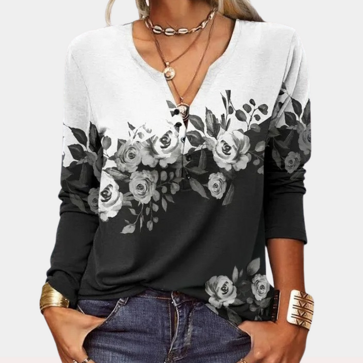 Naturalee - Luxurious and Breathable Summer Blouse for a Feminine Touch