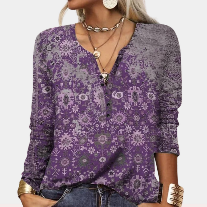 Naturalee - Luxurious and Breathable Summer Blouse for a Feminine Touch