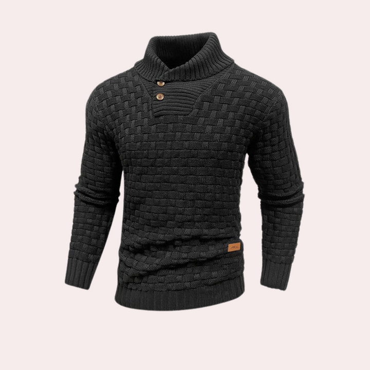 Eligius - Maglione lavorato a maglia alla moda e confortevole per uomo