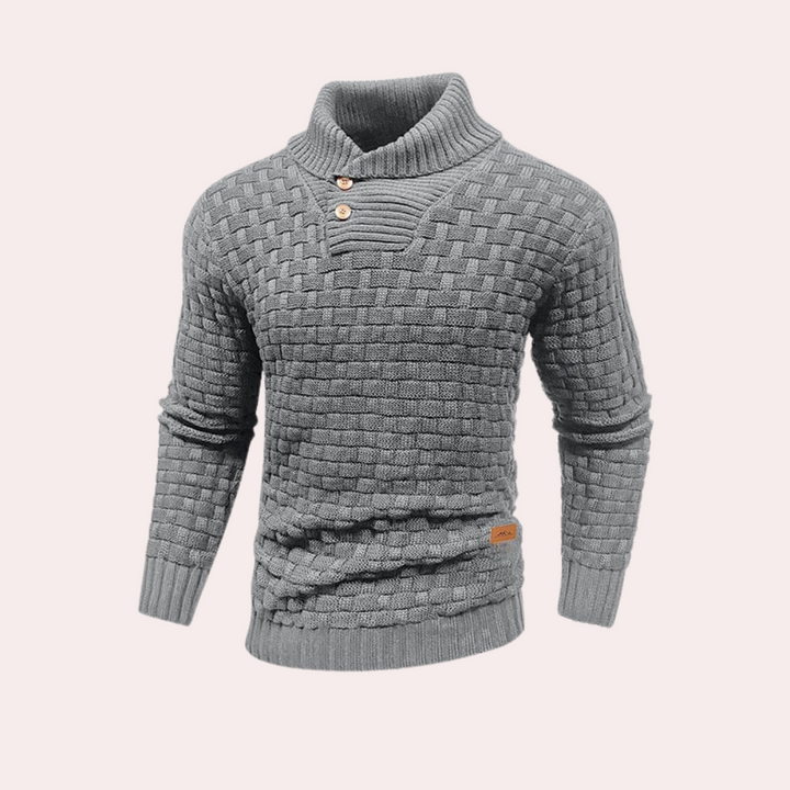 Eligius - Maglione lavorato a maglia alla moda e confortevole per uomo