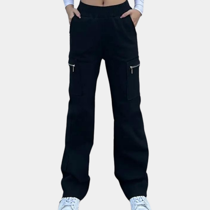 Cadenza - Pantalón cargo elegante para mujer