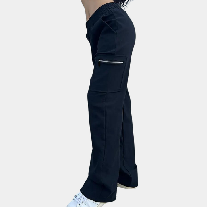 Cadenza - Pantalón cargo elegante para mujer