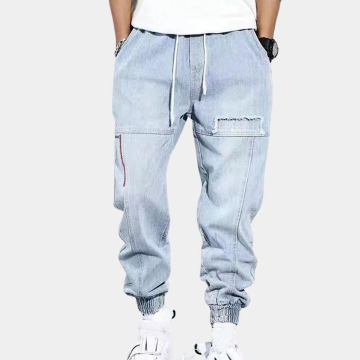 Enrico - Pantaloni cargo eleganti da uomo con un tocco di modernità