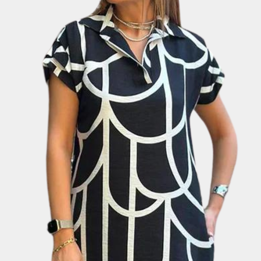 Robe midi élégante pour la femme moderne
