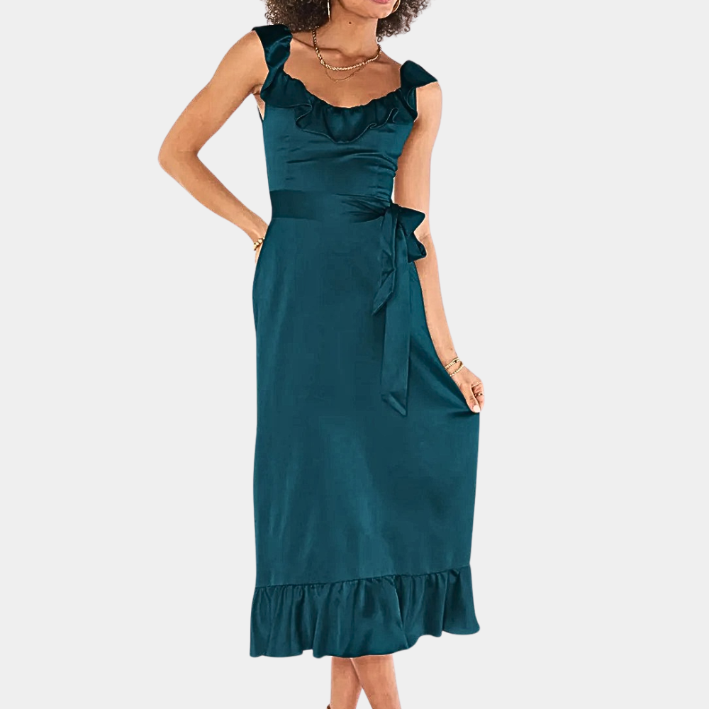 Vestido de verano elegante y refrescante para mujeres