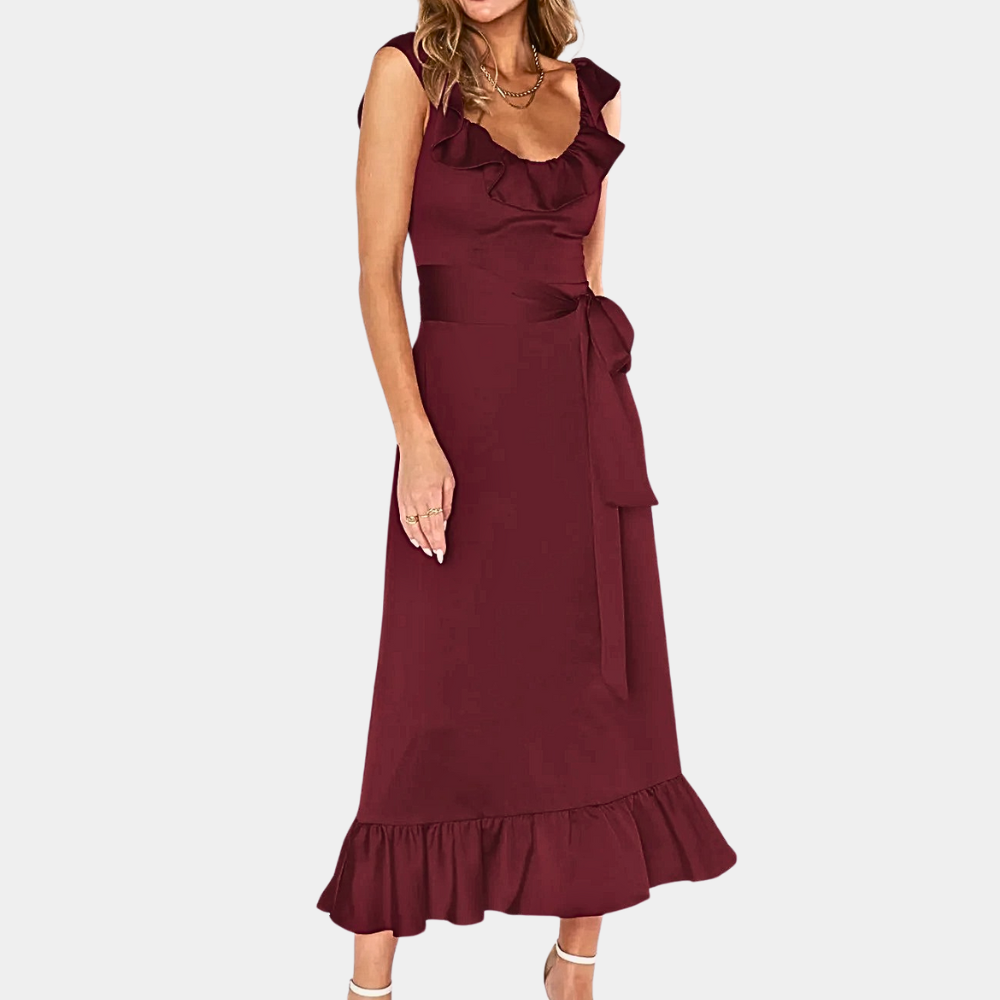 Vestido de verano elegante y refrescante para mujeres