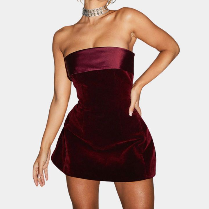 Mini sukienka szykowna i elegancka dla kobiet