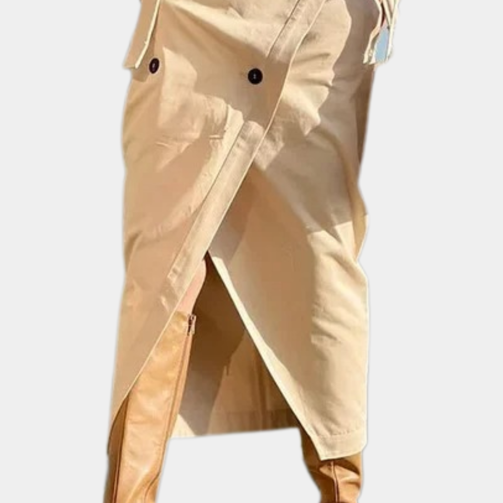 Elegant trench coat set for women for a timeless look
