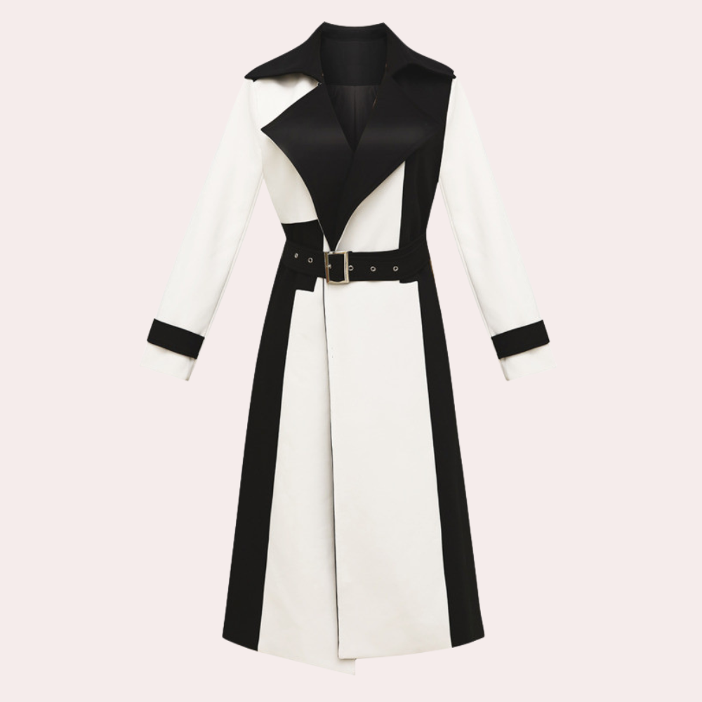 Trench-coat pour femmes avec ceinture élégante