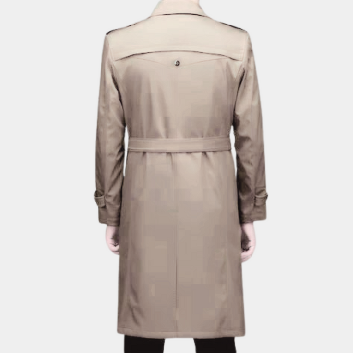 Trench moderno da uomo