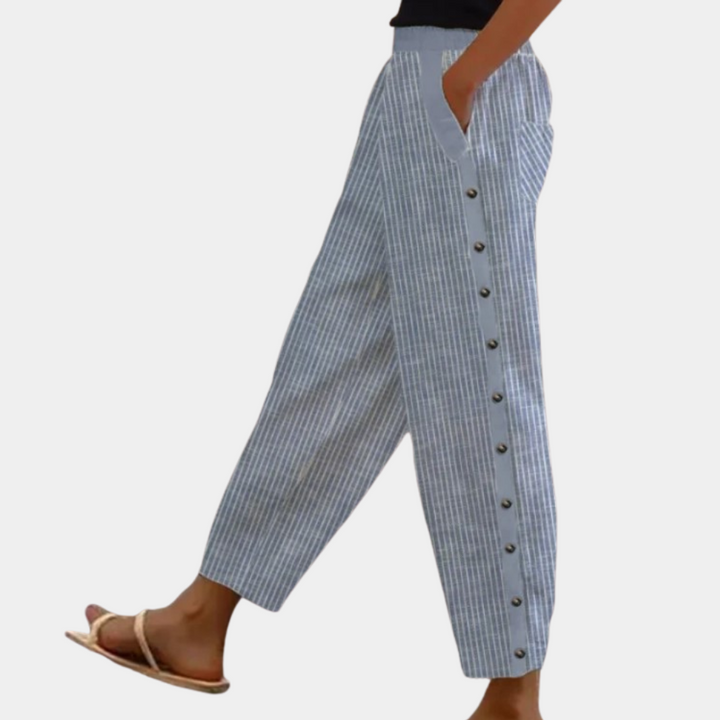 Tania - Pantalon rayé élégant et tendance pour femmes