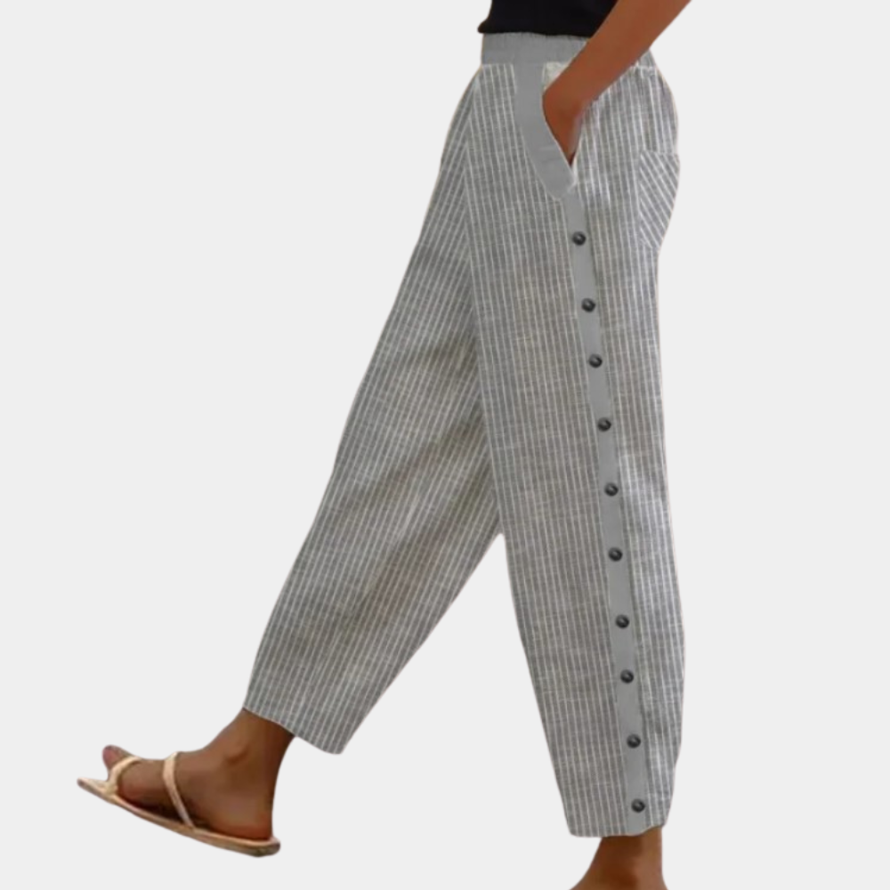 Tania - Pantalon rayé élégant et tendance pour femmes