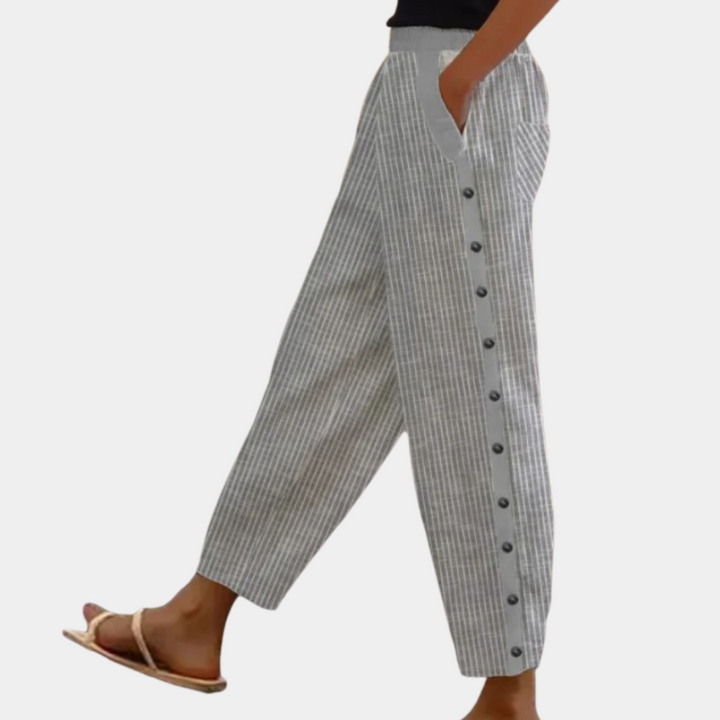 Tania - Pantalon rayé élégant et tendance pour femmes