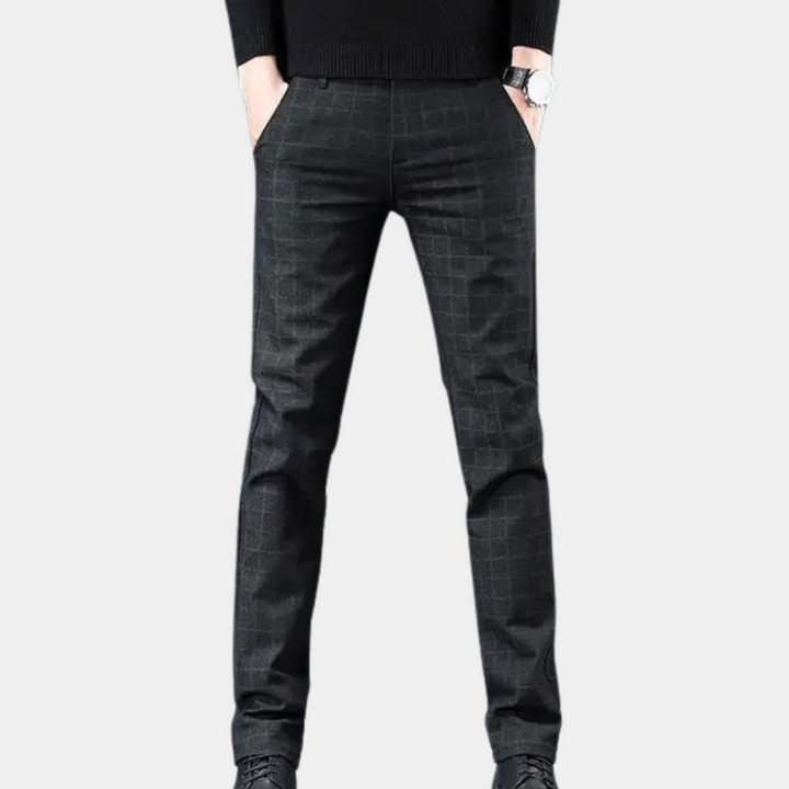 Pablo - Pantaloni classici a quadri per uomo per uno stile senza tempo