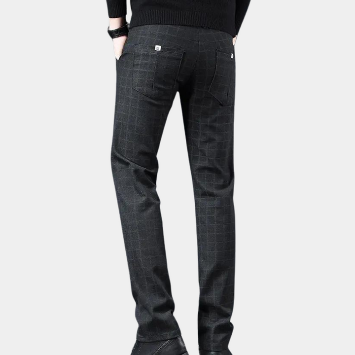 Pablo - Pantaloni classici a quadri per uomo per uno stile senza tempo