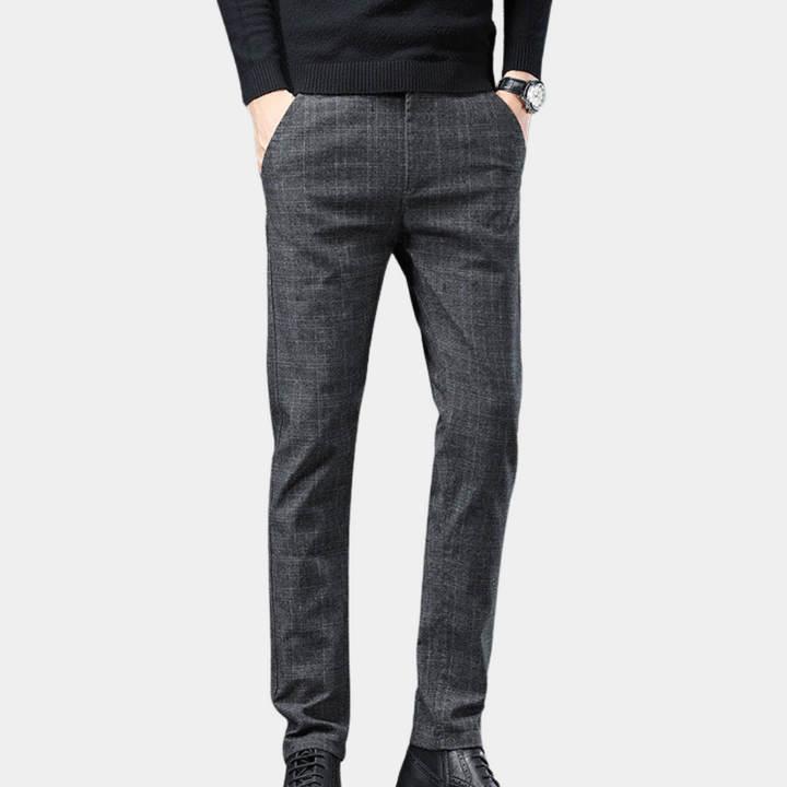 Pablo - Pantaloni classici a quadri per uomo per uno stile senza tempo