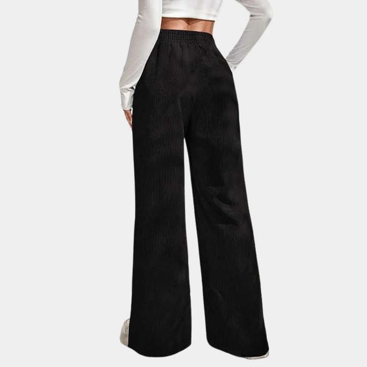 Daria - Pantalon en velours côtelé élégamment confortable pour femmes