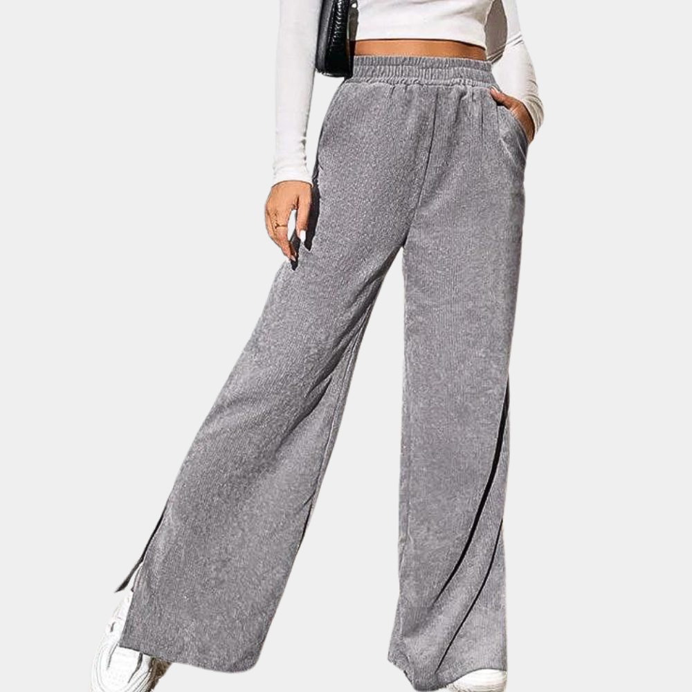 Daria - Pantalon en velours côtelé élégamment confortable pour femmes