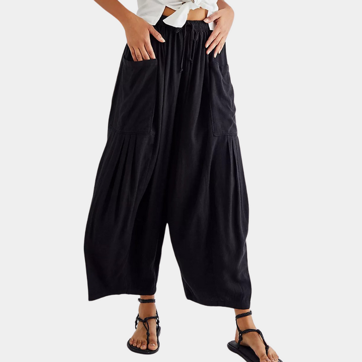 Pantalón de corte casual para mujer, elegante y cómodo