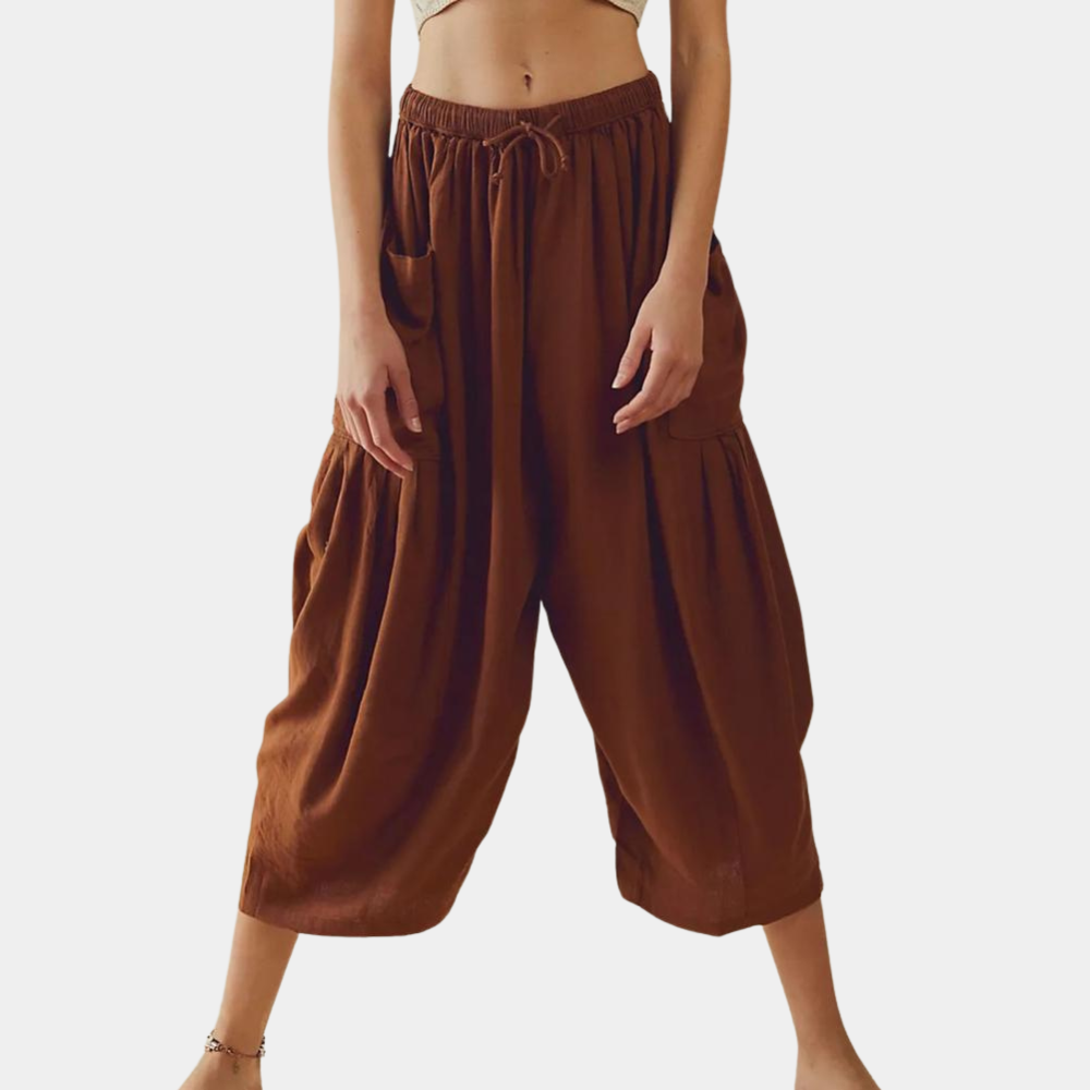 Pantalón de corte casual para mujer, elegante y cómodo