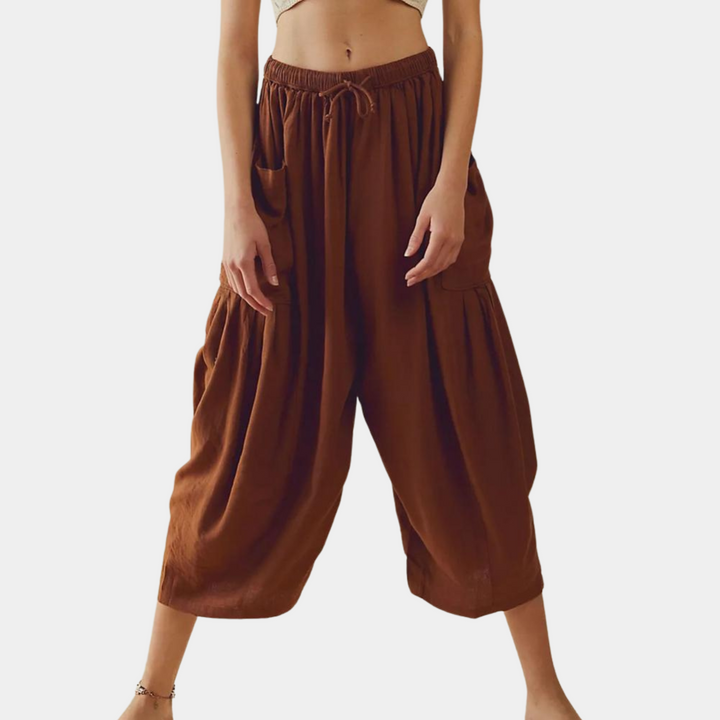 Pantalón de corte casual para mujer, elegante y cómodo