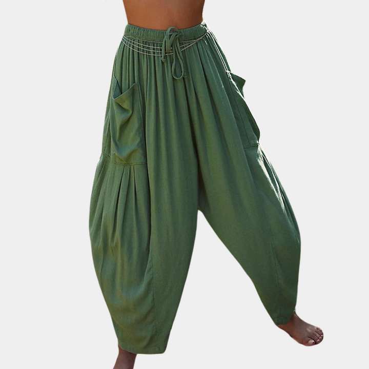 Pantalón de corte casual para mujer, elegante y cómodo