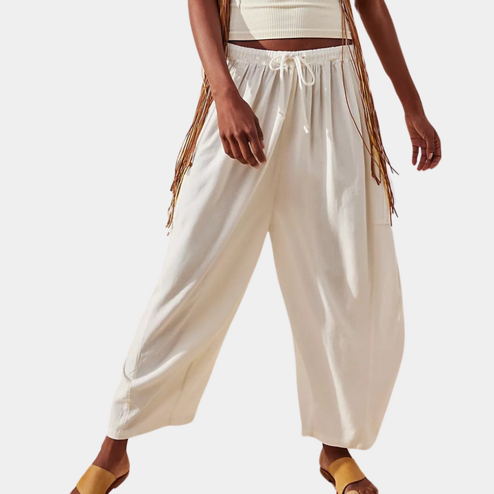 Pantalón de corte casual para mujer, elegante y cómodo