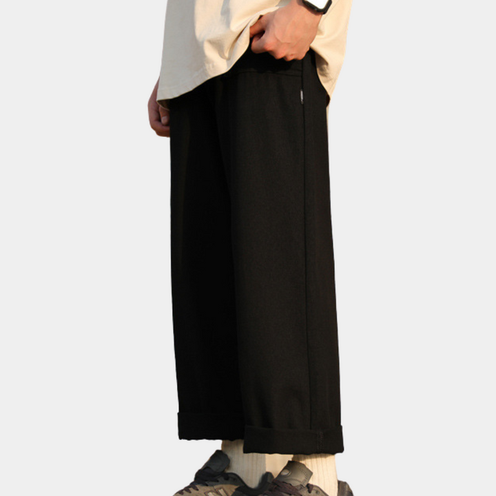 Blugi baggy eleganți și comozi pentru bărbați