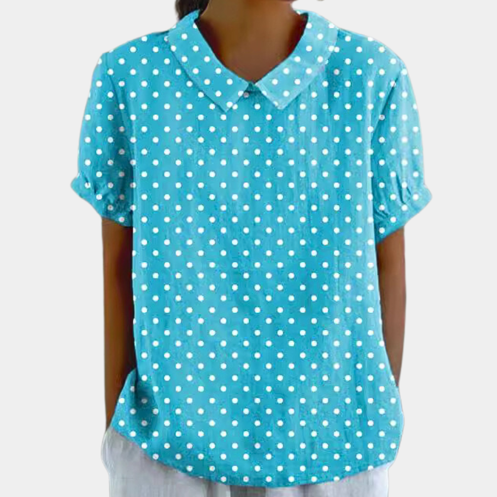 Vibrant and elegant women's blouse for a casual look