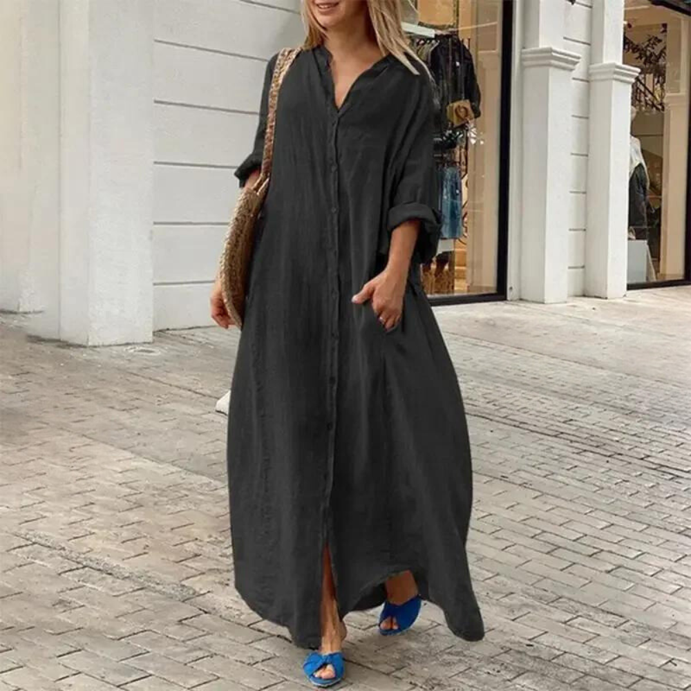 Elka - Μακρύ μοντέρνο φόρεμα για γυναίκες για μια θεϊκή εμφάνιση