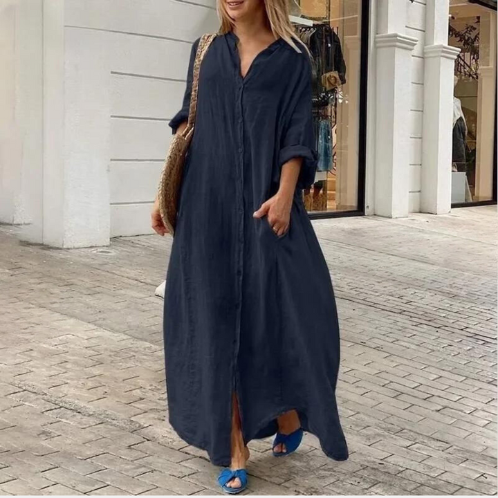 Elka - Μακρύ μοντέρνο φόρεμα για γυναίκες για μια θεϊκή εμφάνιση
