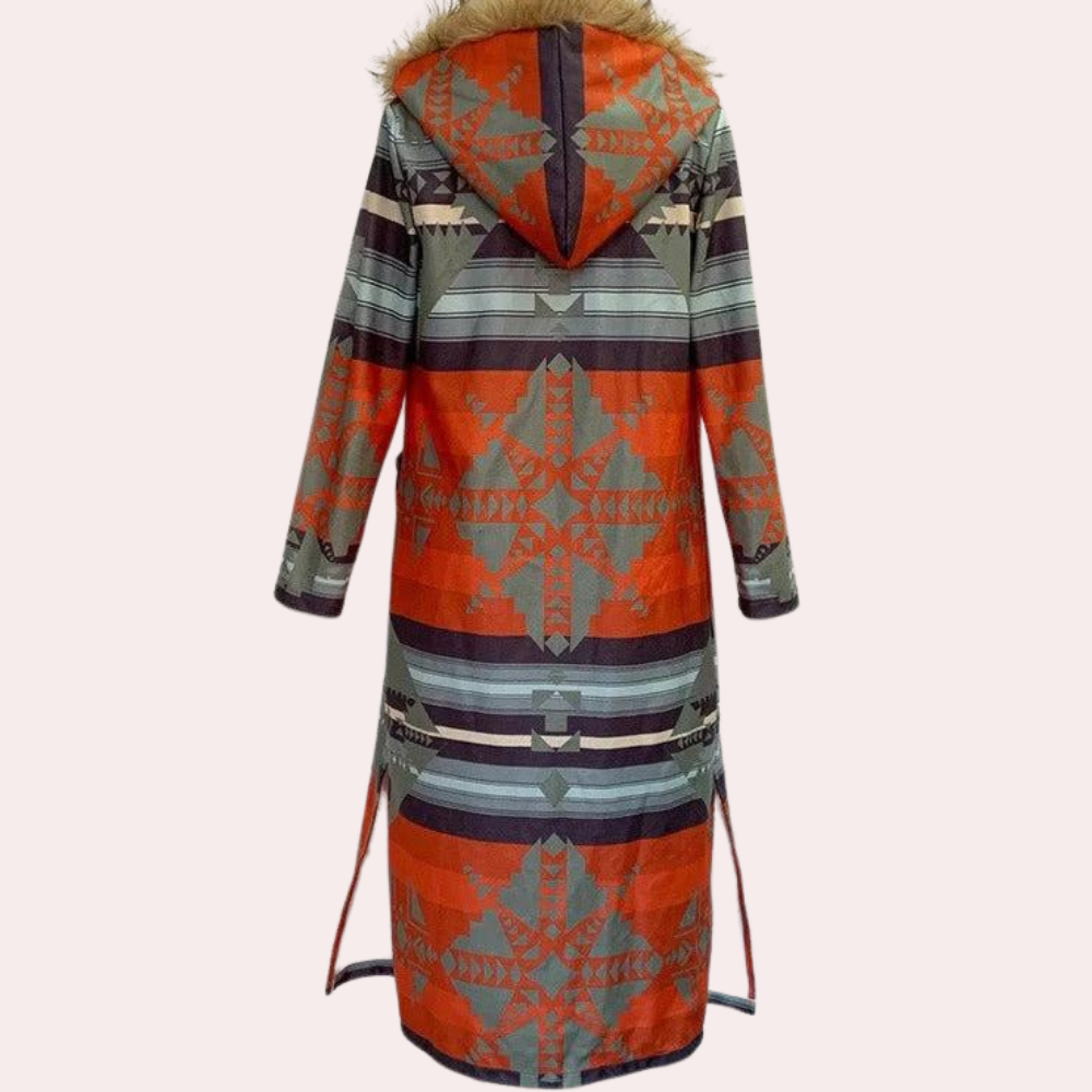 Myra - Vestă de lux elegantă pentru femei cu glugă stilată