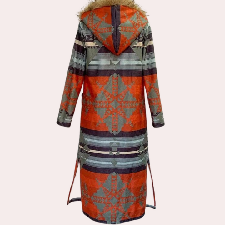 Myra - Vestă de lux elegantă pentru femei cu glugă stilată