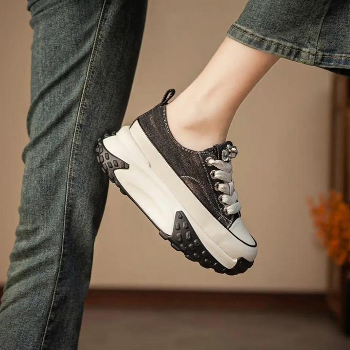Tinley - Zapatillas retro elegantes para mujeres para un look atemporal