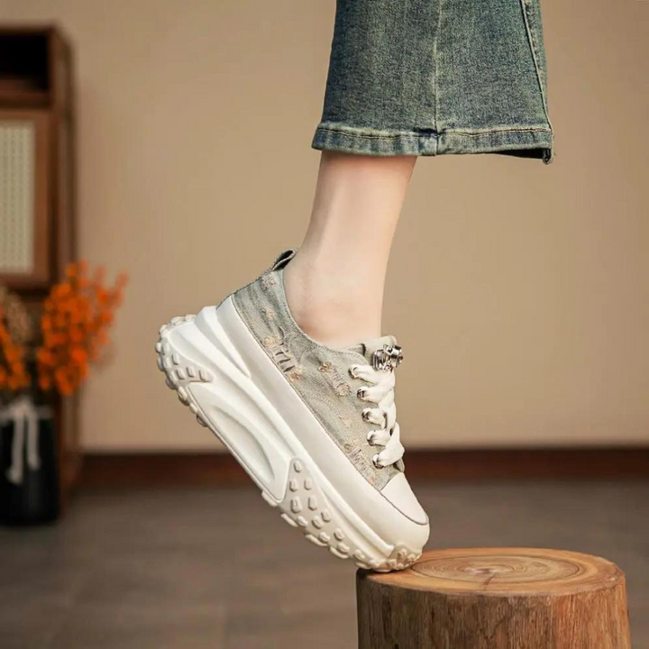 Tinley - Zapatillas retro elegantes para mujeres para un look atemporal