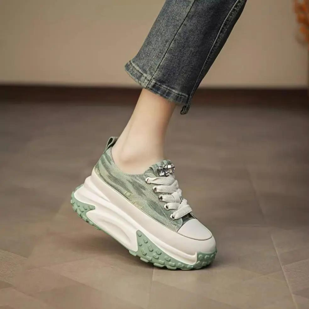 Tinley - Zapatillas retro elegantes para mujeres para un look atemporal