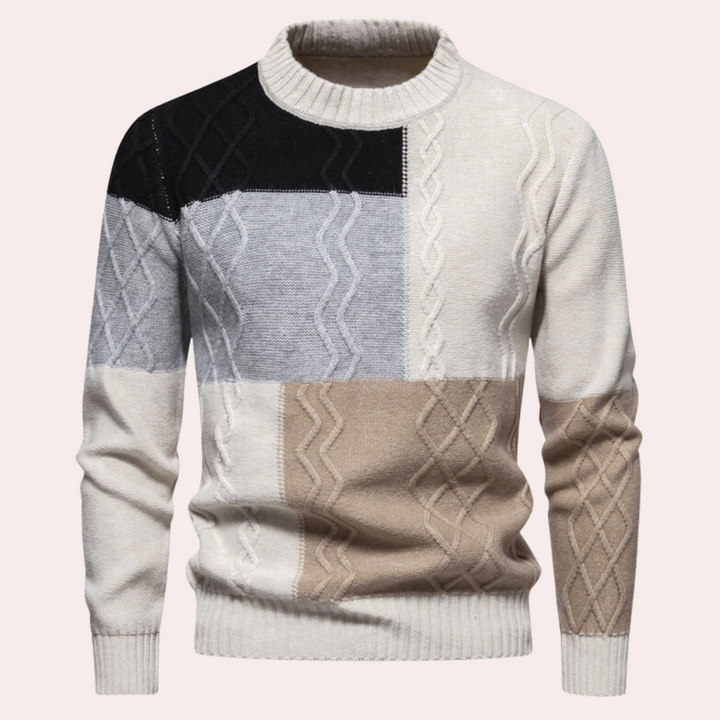 Boian - Pull tricoté élégant et ultimement confortable pour les hommes