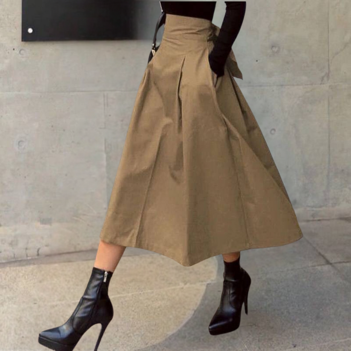Maricica - Chic and Trendy High-Waisted Skirt for Women