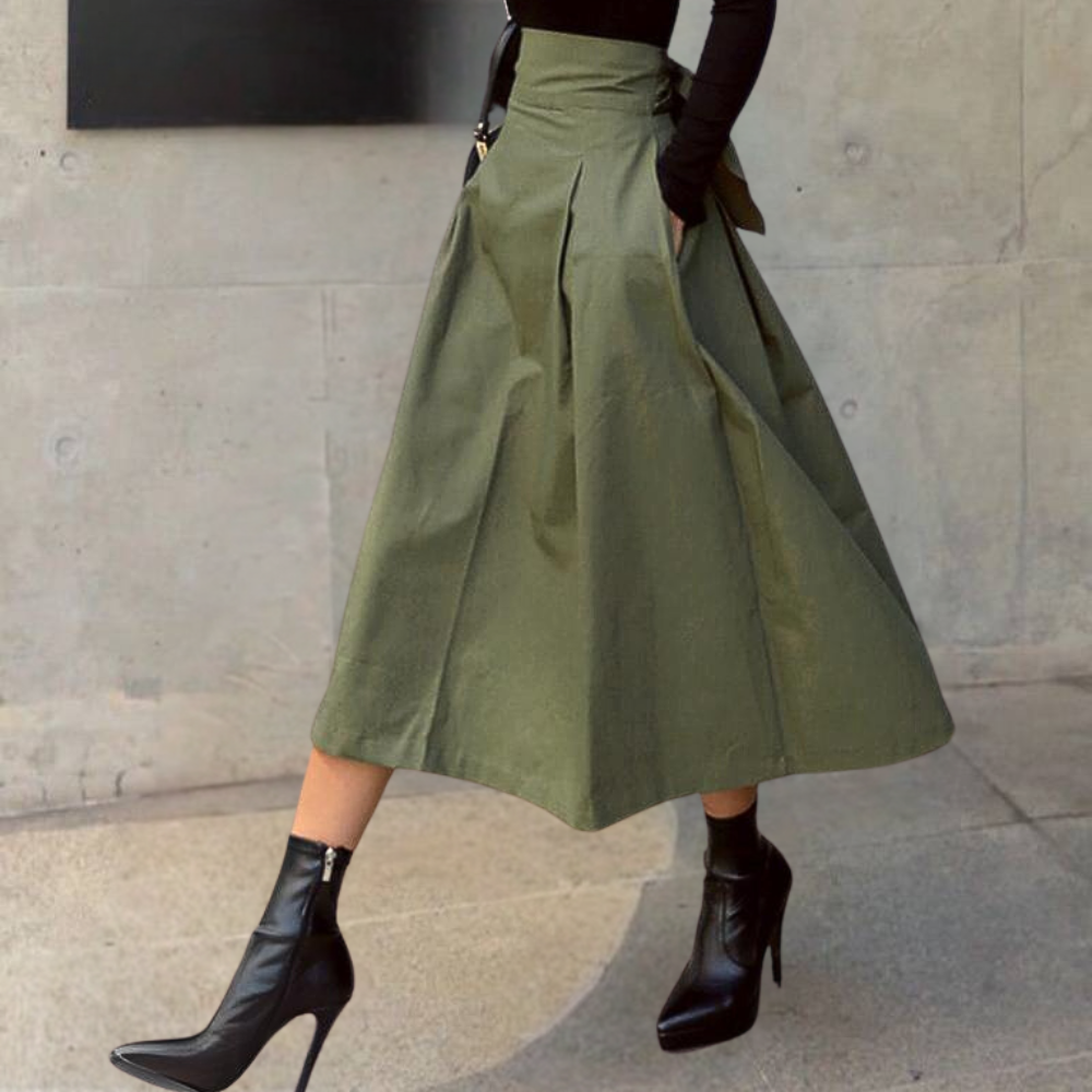 Maricica - Chic and Trendy High-Waisted Skirt for Women