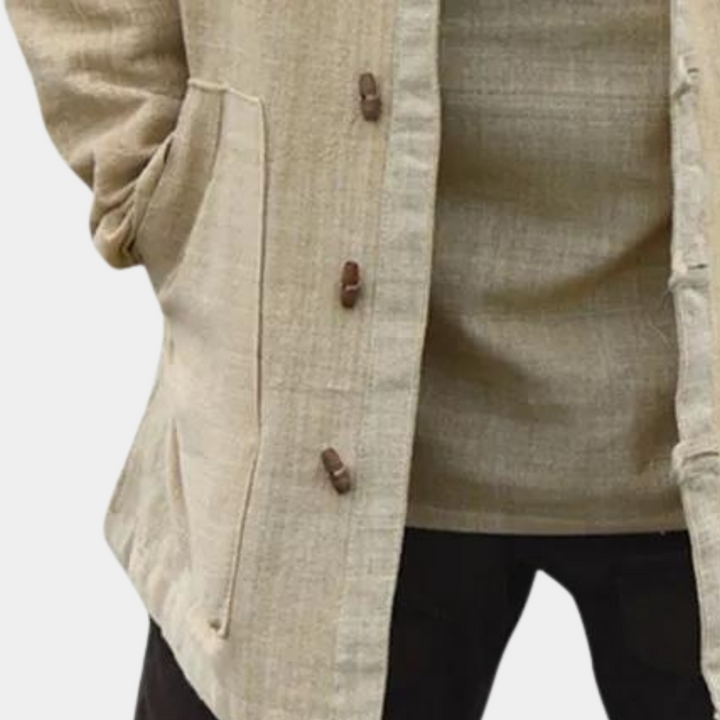 Codrut - Giacca con cappuccio alla moda da uomo