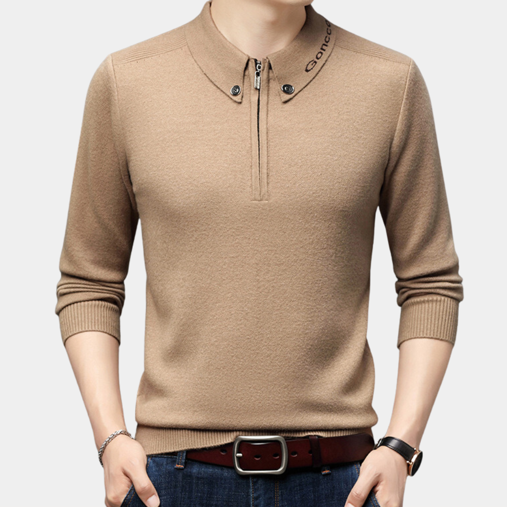 Finn - Maglione di lusso e comfort elegante per uomo