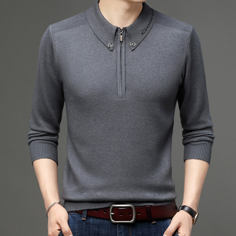 Finn - Maglione di lusso e comfort elegante per uomo