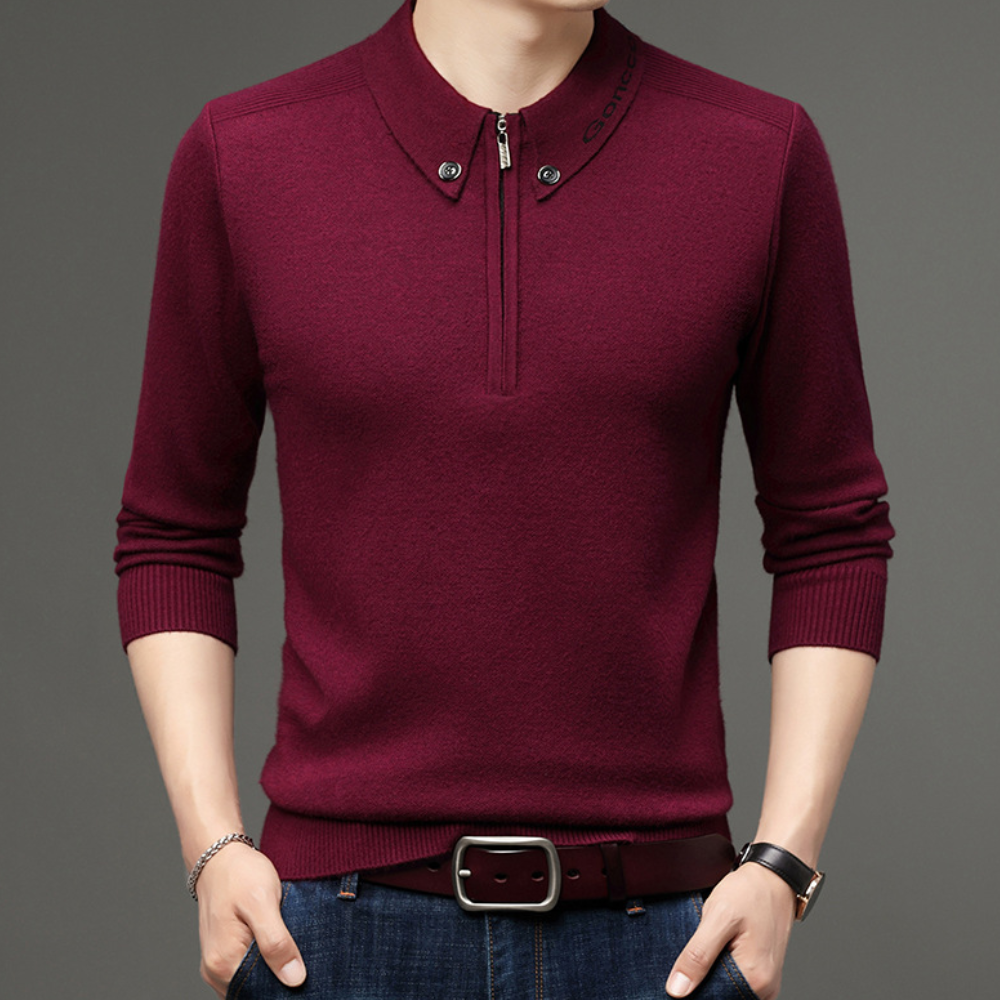 Finn - Maglione di lusso e comfort elegante per uomo
