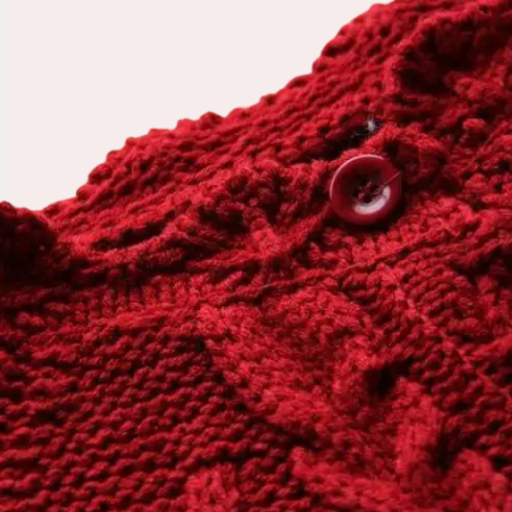 Elegancki kardigan damski AILANA – wyrafinowany styl dzianinowy na każdą okazję
