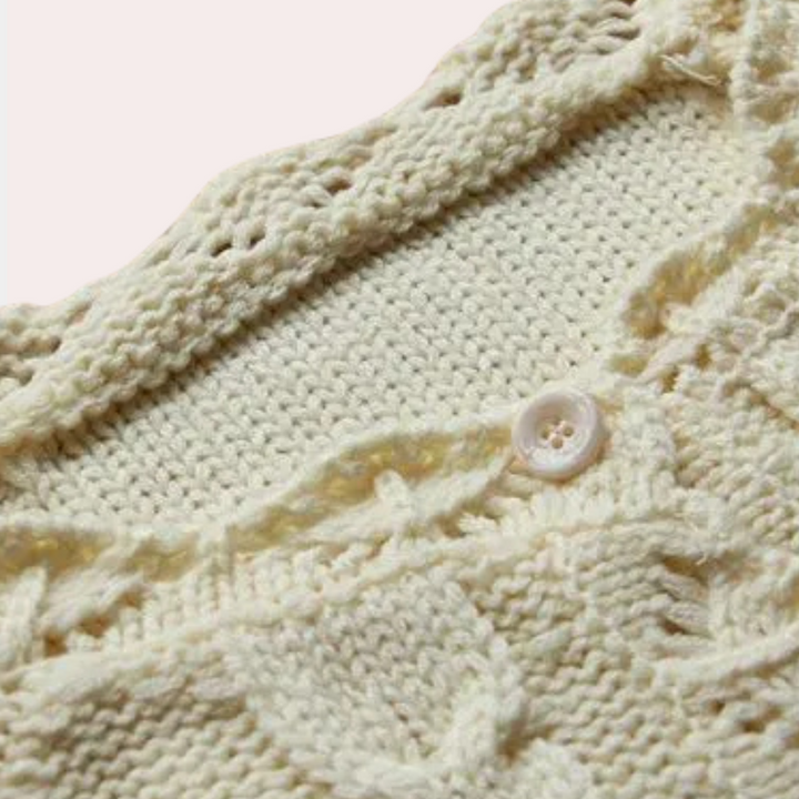 Elegancki kardigan damski AILANA – wyrafinowany styl dzianinowy na każdą okazję