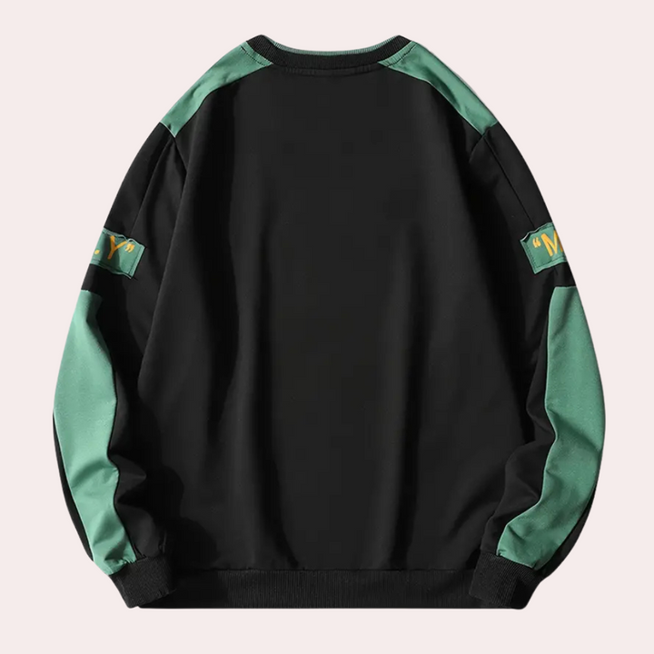 STYLISH BRUCE - Trendy Sweatshirt for the Contemporary Man