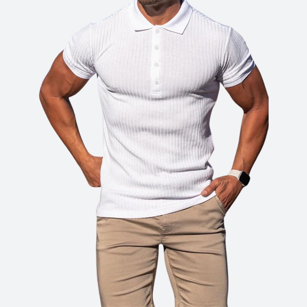 Polo cu mâneci scurte elegant - Clarence pentru un look casual
