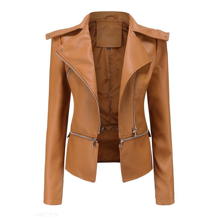 ALOJZIJA - Stylish Leather Jacket for a Timeless Look