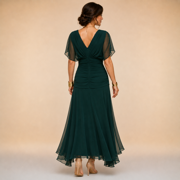 Robe maxi femme élégante en coton fluide robe de soirée été mariage invitée femme
